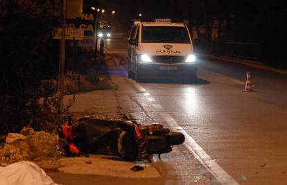 Šibenik: Motociklist bez kacige poginuo u sudaru