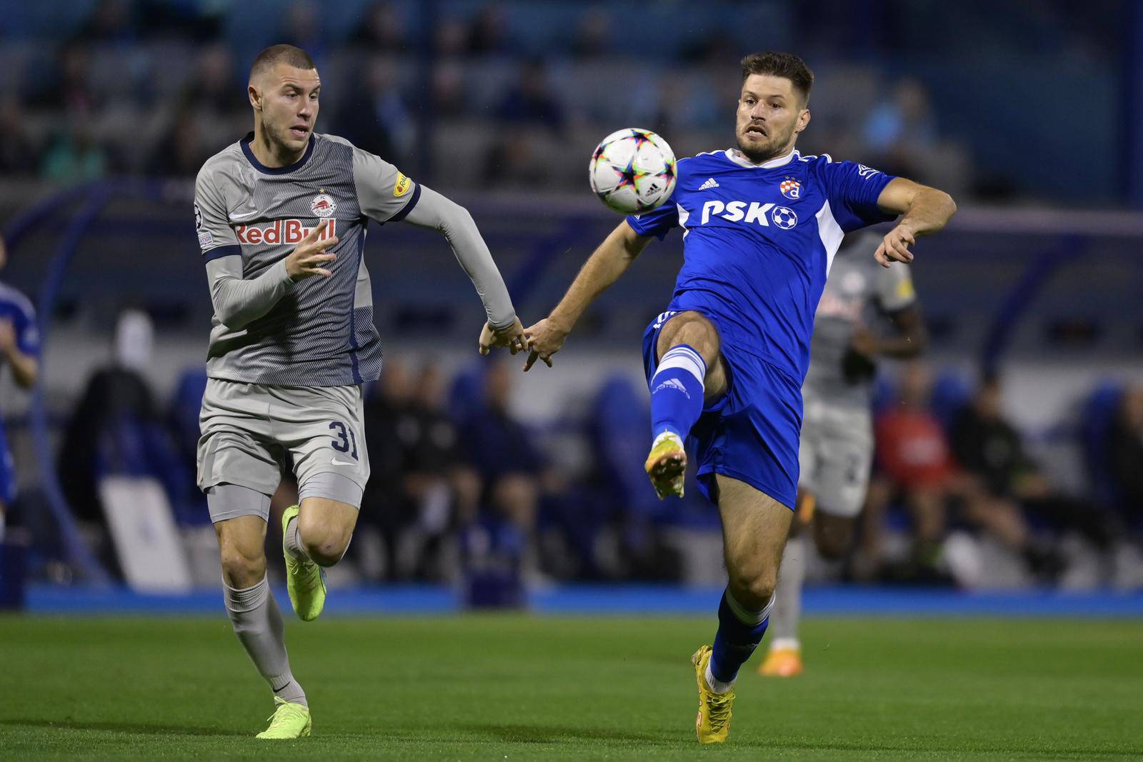 Zagreb: UEFA Liga prvaka, 4. kolo, skupina E, GNK Dinamo - Red Bull Salzburg