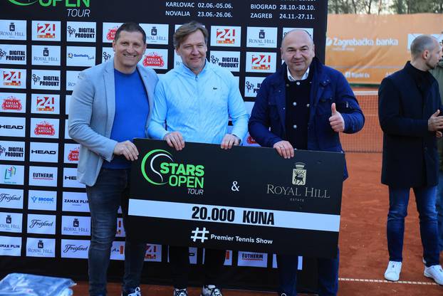 U Osijeku je održan teniski turnir rekreativaca Stars Open Tour