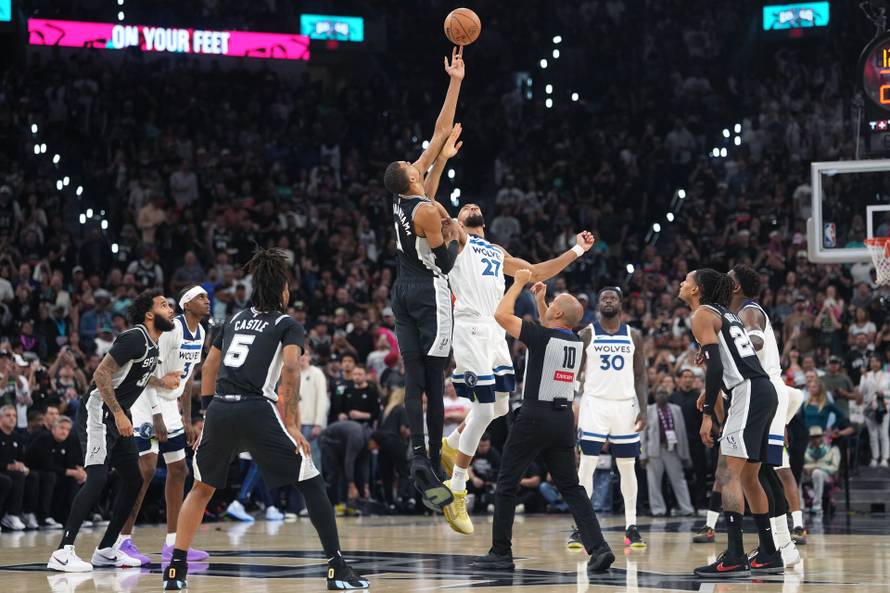 NBA: Playoffs-Minnesota Timberwolves at San Antonio Spurs