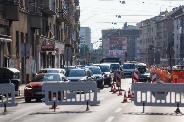 Zagreb: Zbog radova križanje Šubićeve i Zvonimirove ulice zatvara se za promet na mjesec dana