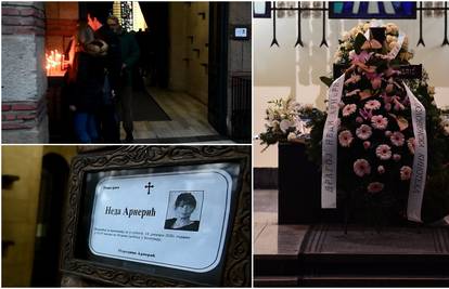 Tuga na beogradskom groblju: Oprostili su se od Nede Arnerić