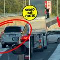 VIDEO Šokantna snimka dvojice vozača kod Rijeke: Naglo stali pa krenuli u rikverc na autocesti