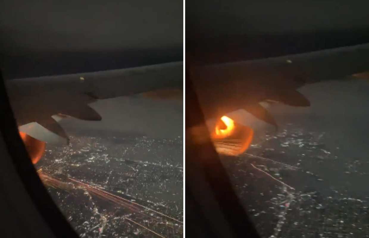 VIDEO Avionu planuo motor u letu, sve je snimljeno: 'Ljudi su vrištali, plakali i molili se...'