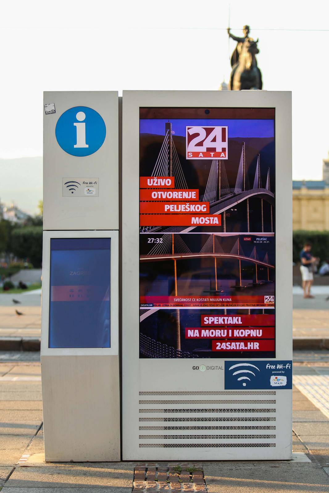 Zagreb: Go2 Digital ekrani