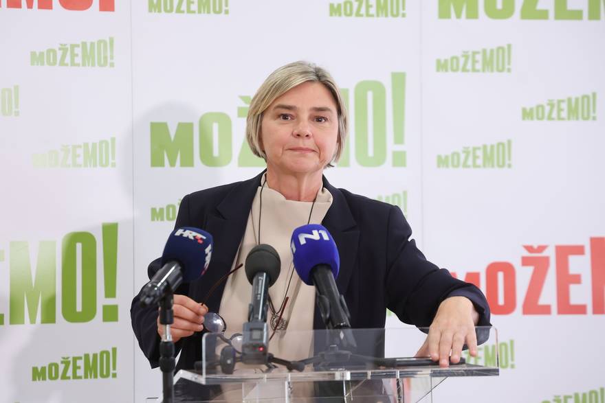 Sandra Ben&ccaron;i&cacute; dala je izjavu povodm USKOK-ove objave nalaza slu&zcaron;benog vje&scaron;ta&ccaron;enja uzoraka vode u Gospi&cacute;u