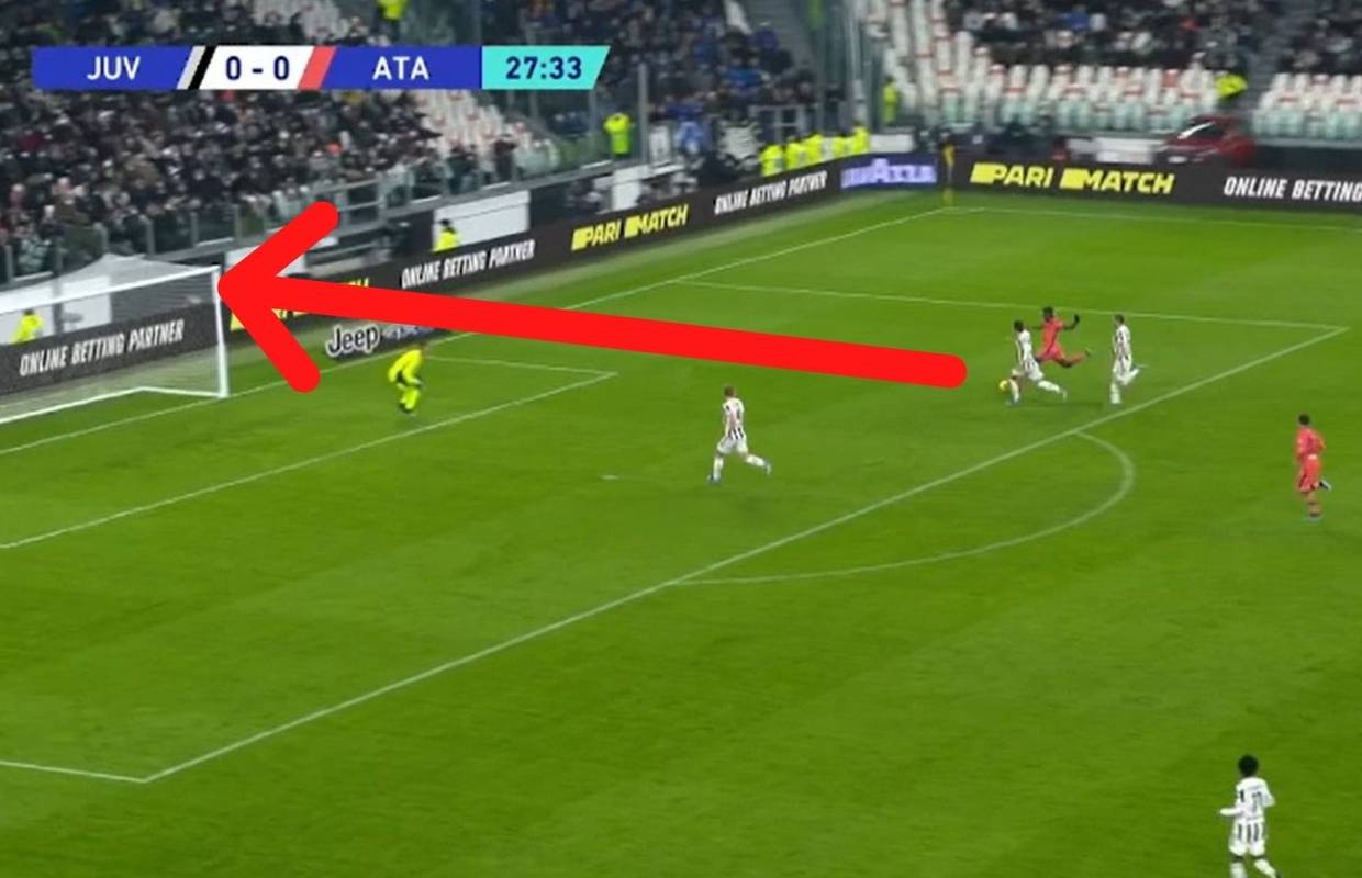 VIDEO Pogledajte bombetinu pod prečku kojom je pao Juve