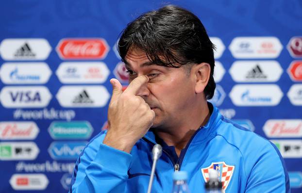 Moskva: Izbornik Zlatko Dalić i Dejan Lovren održali konferenciju za medije