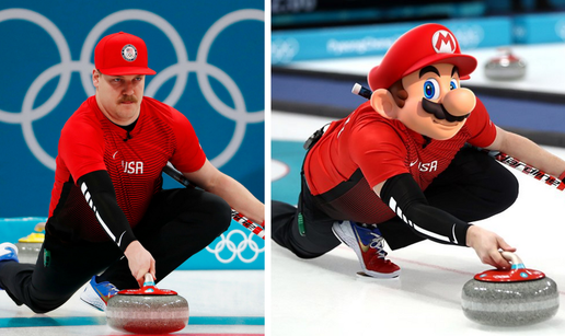 Američki igrač curlinga hit na ZOI: Izgleda kao Super Mario