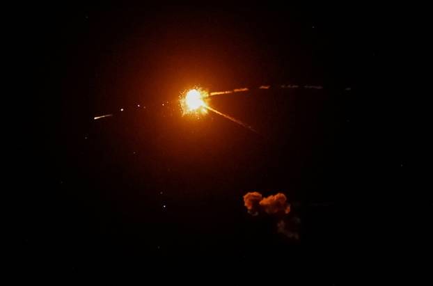 Russian missile strike in Kyiv