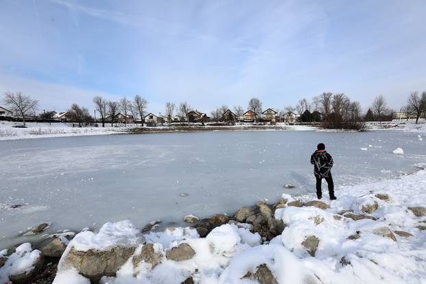 Sveta Nedelja: Zimska idila na jezeru Kipišće