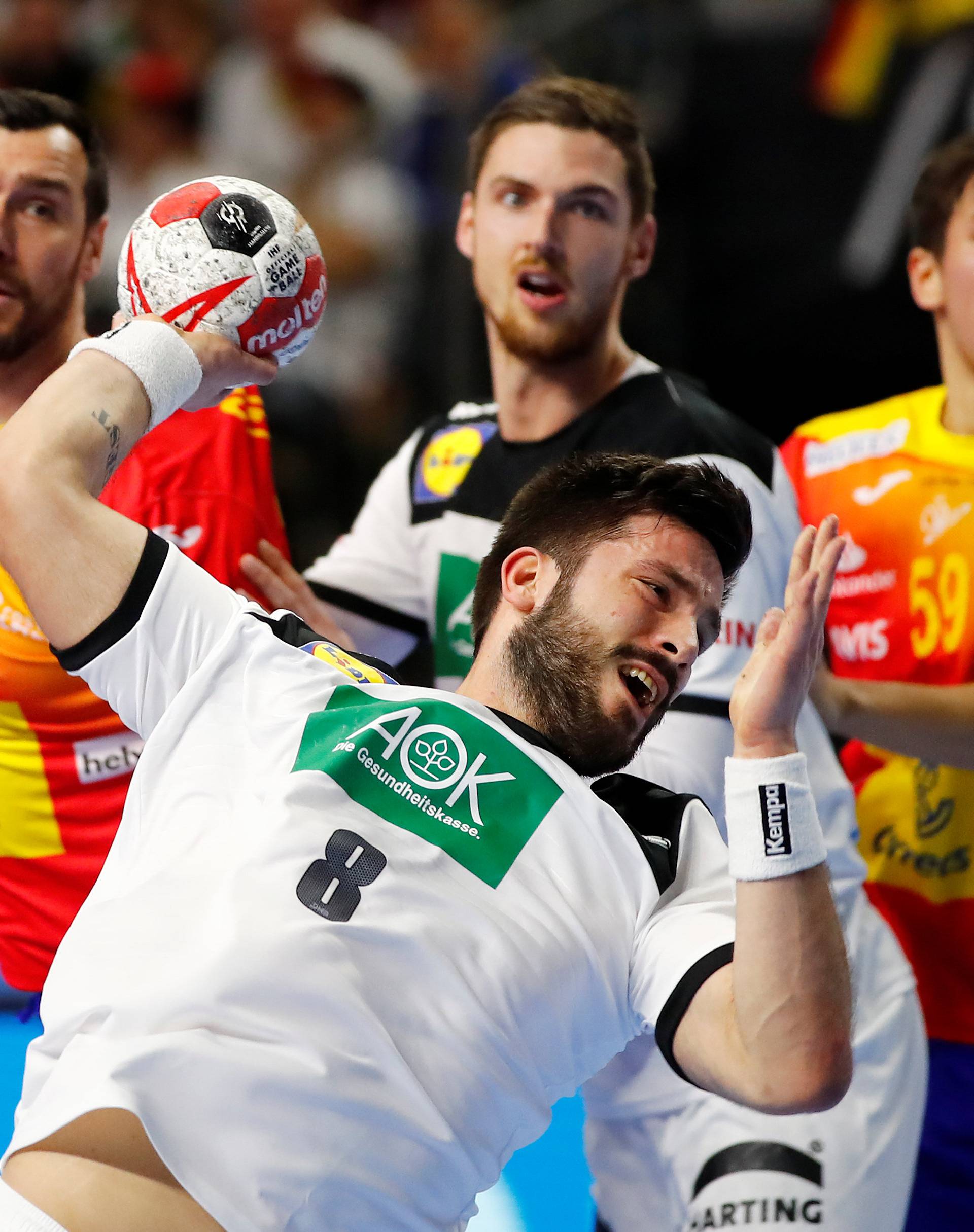 IHF Handball World Championship - Germany & Denmark 2019 - Main Round Group 1 - Germany v Spain