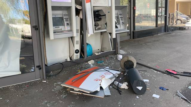 Eksplozija u Zagrebu: Digli su u zrak bankomat na Trešnjevci