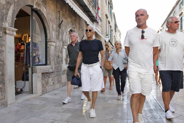 ARHIVA - 2009. Dubrovnik: Giorgio Armani uživao je u šetnji Stradunom