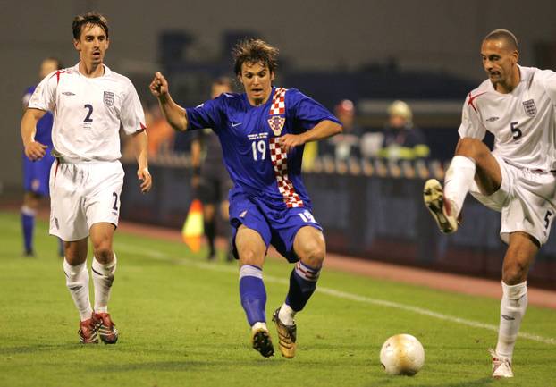 ARHIVA - 2006. Zagreb: Vatreni i "maksimirska krtica" srušili su Englesku 