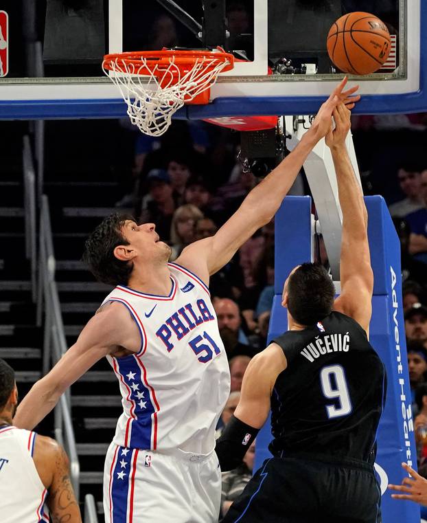 NBA: Philadelphia 76ers at Orlando Magic