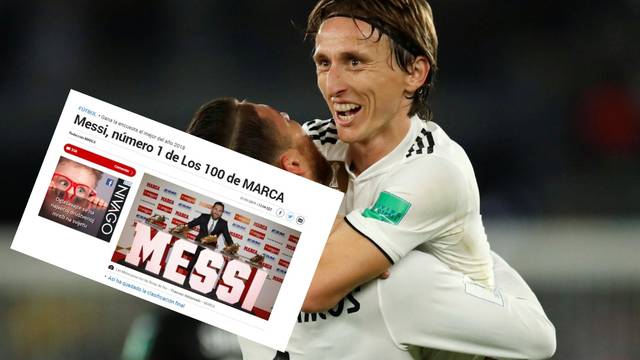 Marca izabrala: Luka Modrić za Španjolce nije najbolji igrač...