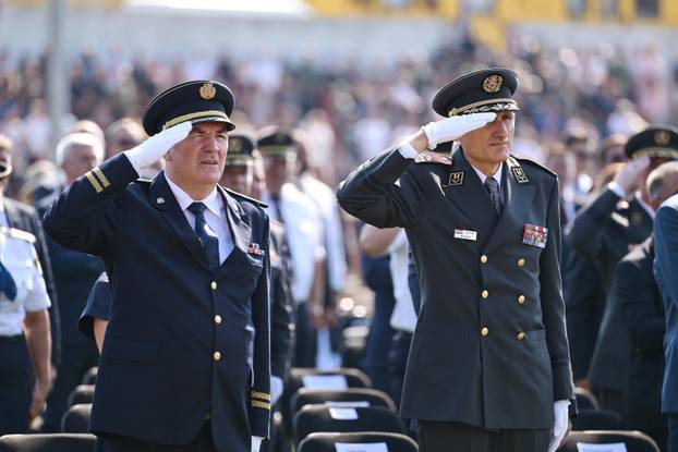 Knin: Središnja svečanost obilježavanja 31. obljetnice VRO Oluja