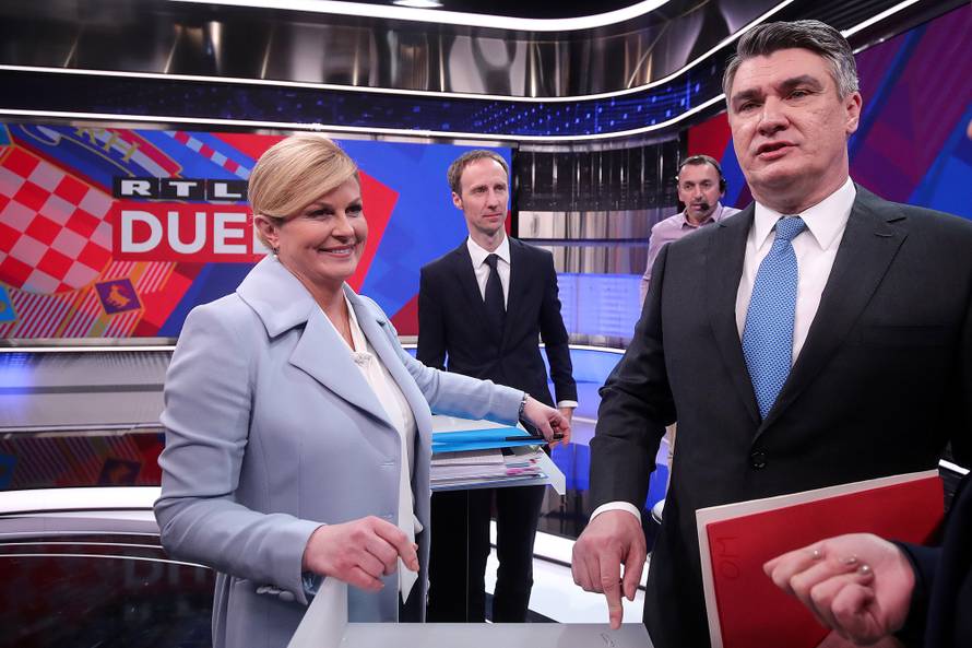 Bit će fotofiniš: Milanović 'za dlaku' ispred Grabar-Kitarović