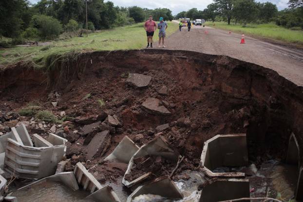 Heavy rains cause severe flooding in the northern parts of South Africa