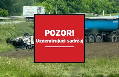 Strava na Staroj zagorskoj: Jedan mrtav u sudaru auta i kamiona. Zatvorili su cestu!