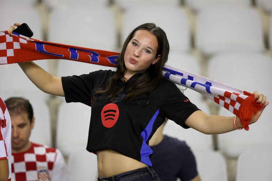 Atmosfera na Poljudu na utakmici između Hrvatske i Španjolske u Ligi nacija