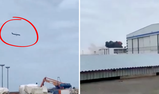 VIDEO Ovo je trenutak užasa kad se avion sa 72 ljudi srušio