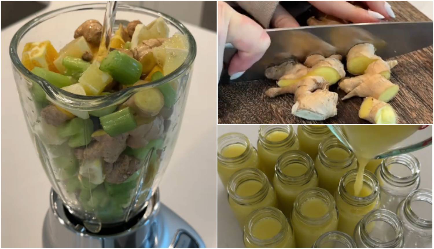 Svako jutro pije 'đumbir shot': 'Tako je jednostavno, blendam citruse, đumbir i celer u sok'