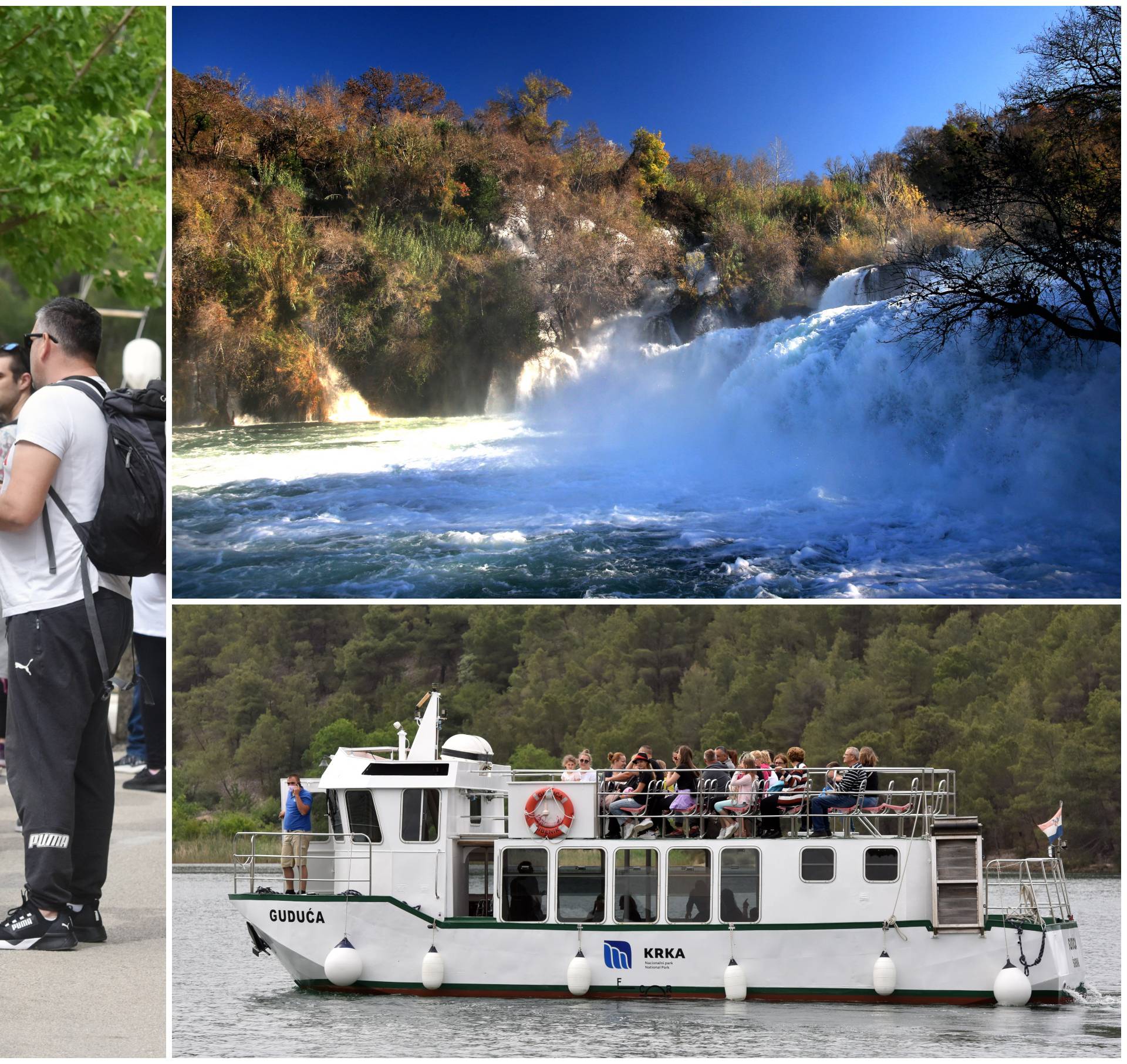 Navala i na NP Krka: Gužve su kao i na Plitvicama, dan ranije