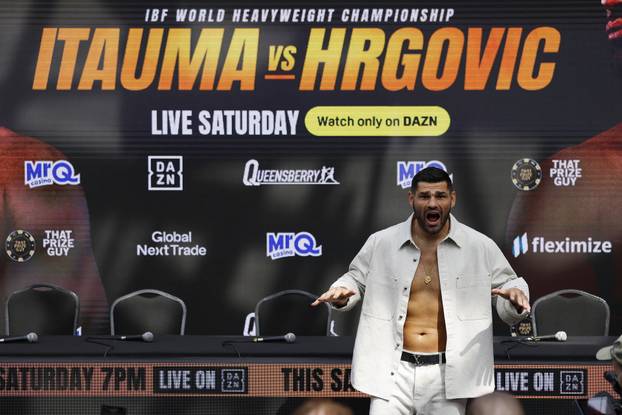 Moses Itauma & Filip Hrgovic Press Conference