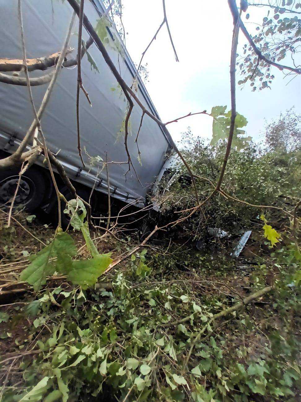 Nova nesreća na A3: Sudarili se kombi i kamion, teretnjakom probio ogradu i izletio u jarak