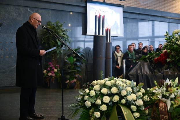 Zagreb: Posljednji ispraćaj Siniše Šveca