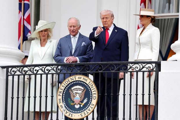 Britain's King Charles and Queen Camilla in the United States for state visit