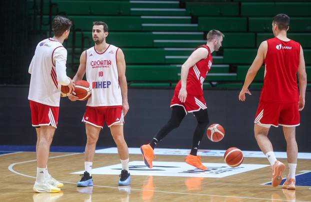 Zagreb: Ko&scaron;arka&scaron;ki reprezetativci Hrvatske odradili trening
