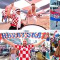 Hrvati okupirali Dohu: Razvili zastavu, zaštitari pjevali s navijačima, javio se Rakitić!