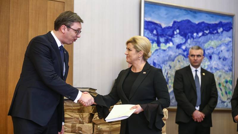 Kolinda Grabar-Kitarović o stanju u Srbiji: 'Pratim vrlo pozorno'