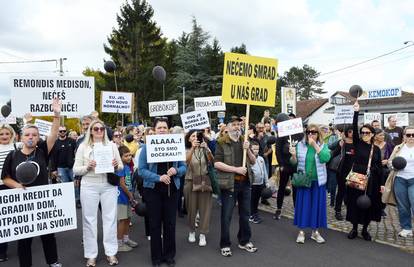 Siščani ponovno prosvjedovali protiv dovoza i obrade troske