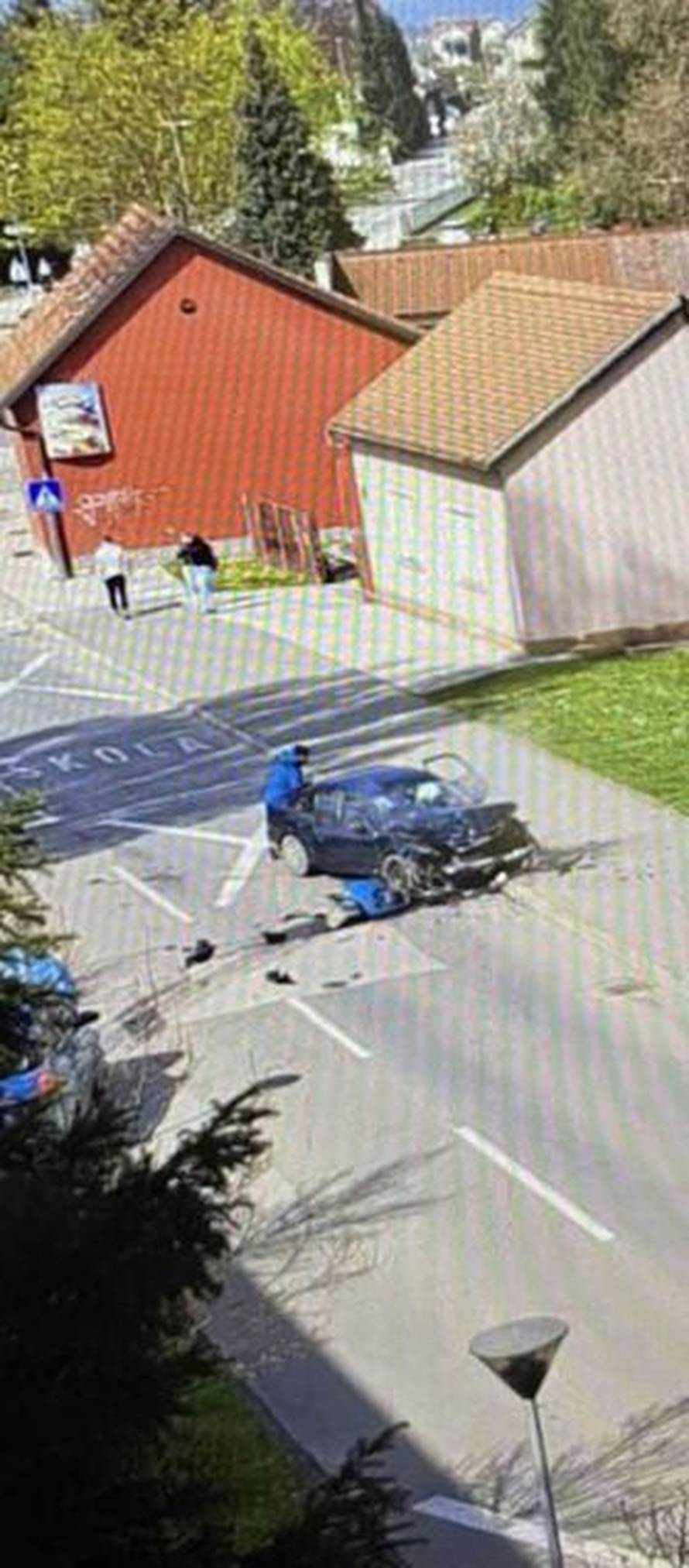 Troje ozlijeđeno u sudaru dva automobila u Varaždinu