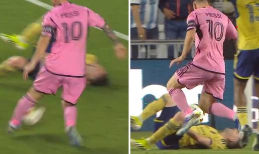 VIDEO Tko leži, Messi mu bježi: Argentinac šokirao driblingom preko ozlijeđenog suparnika!