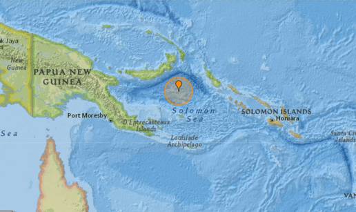 Potres magnitude 5,9 stupnjeva pogodio Papuu Novu Gvineju