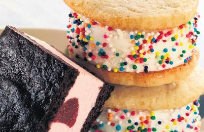 Ljetni, hladni deserti: Sladoled može završiti i u sendviču...