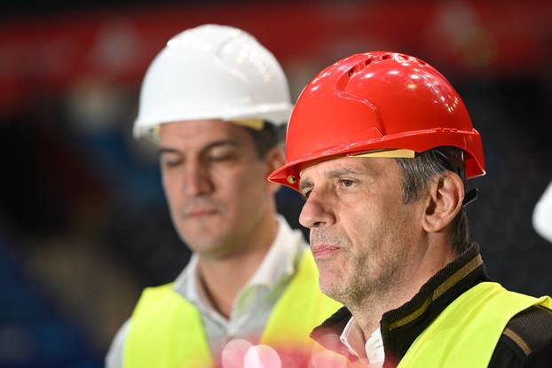 Beograd: Počelo punjenje bazena u Areni gdje će se održati 37. Europsko vaterpolo prvenstvo za muškarce 2026.