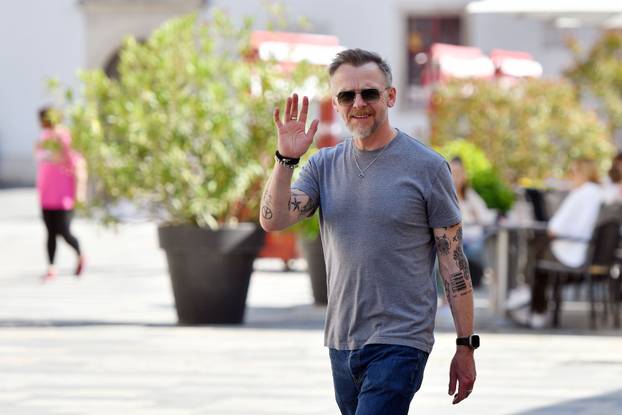 Varaždin:  James Mather, Ciarán Hinds i Simon Pegg na prijemu za sudionike 14. International Sound & Film Music Festivala 