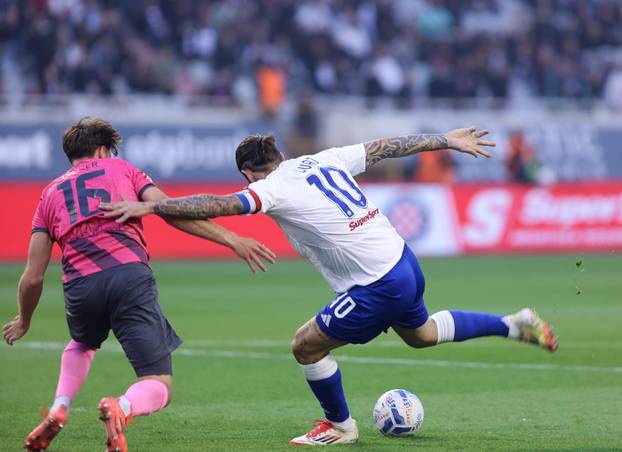 Split: HNK Hajduk i NK Lokomotiva u utakmici 29. kola Prve HNL