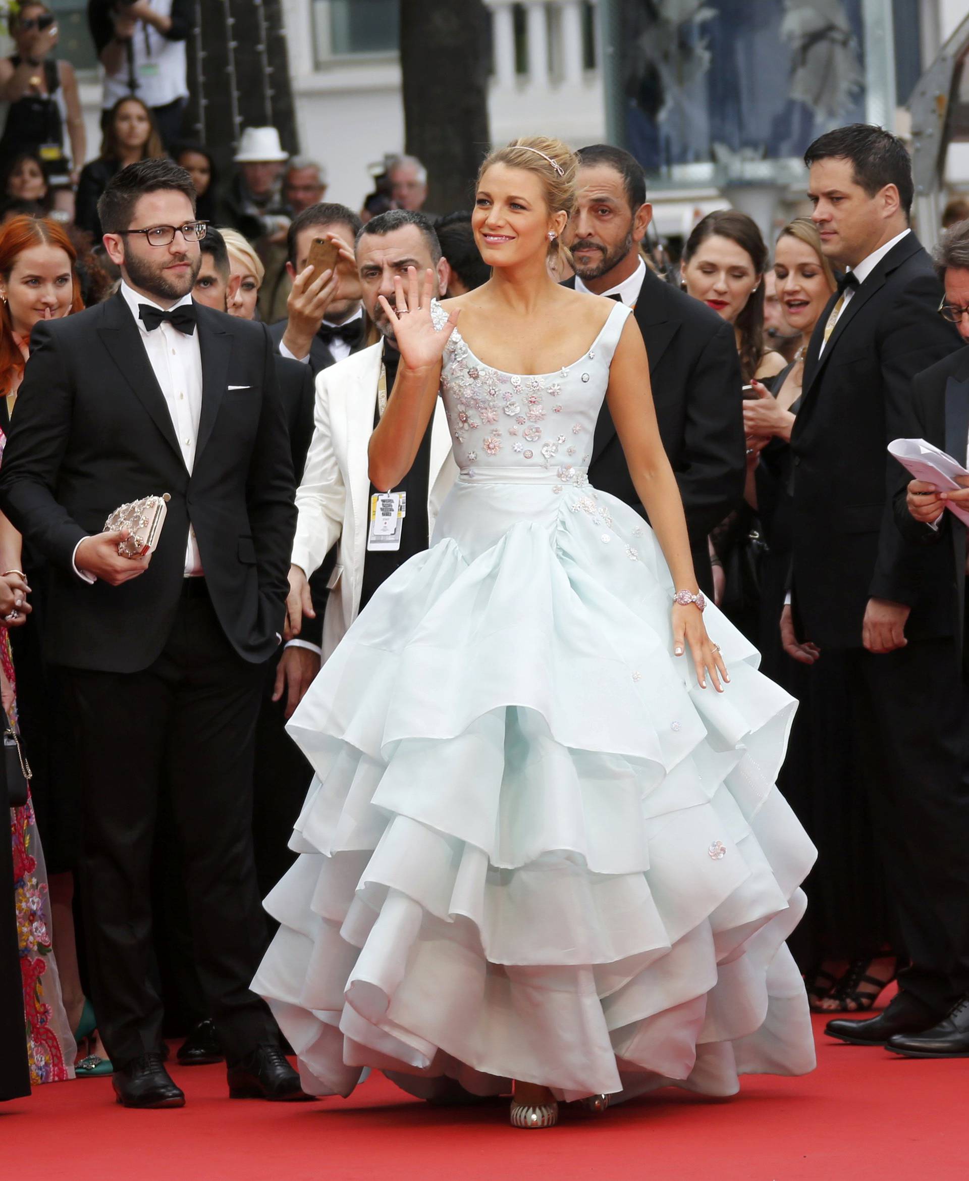 Actress Blake Lively arrives for the screening of the film "Ma loute" in competition at the 69th Cannes Film Festival in Cannes