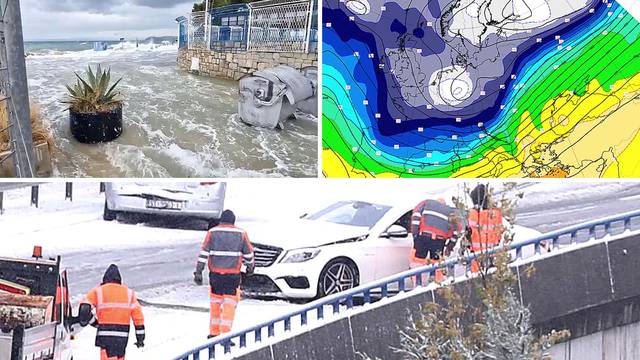 Danas i 19°C i veliko upozorenje na poplave! S petka na subotu stiže veliko zahlađenje i snijeg