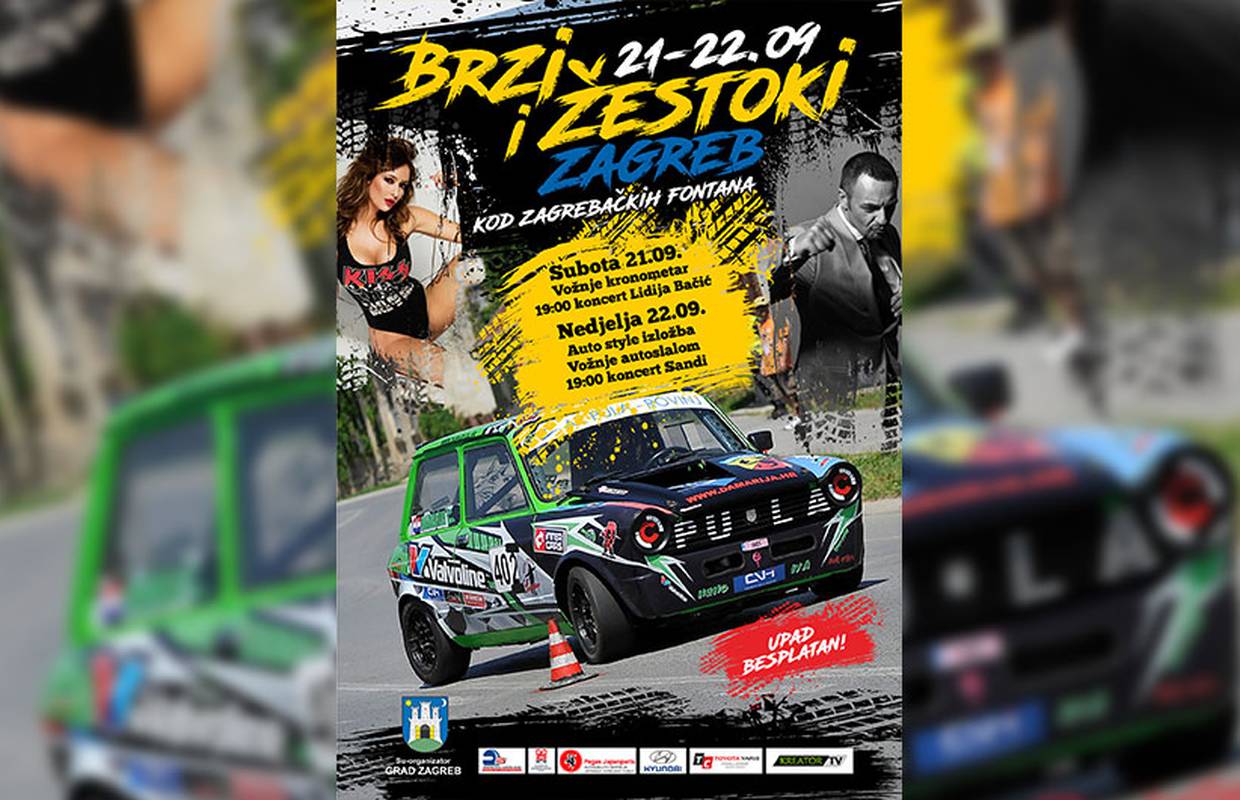 "BRZI & ŽESTOKI ZAGREB" najatraktivnija utrka dosad