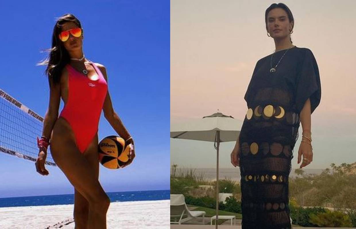 A. Ambrosio nosi hit Baywatch badiće i duge lepršave haljine