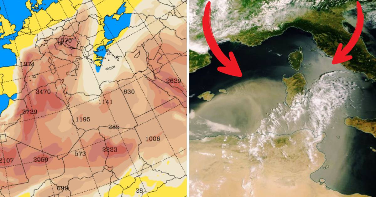 Pogledajte Satelitske Snimke Ogromna Koli Ina Saharskog Pijeska Stigla