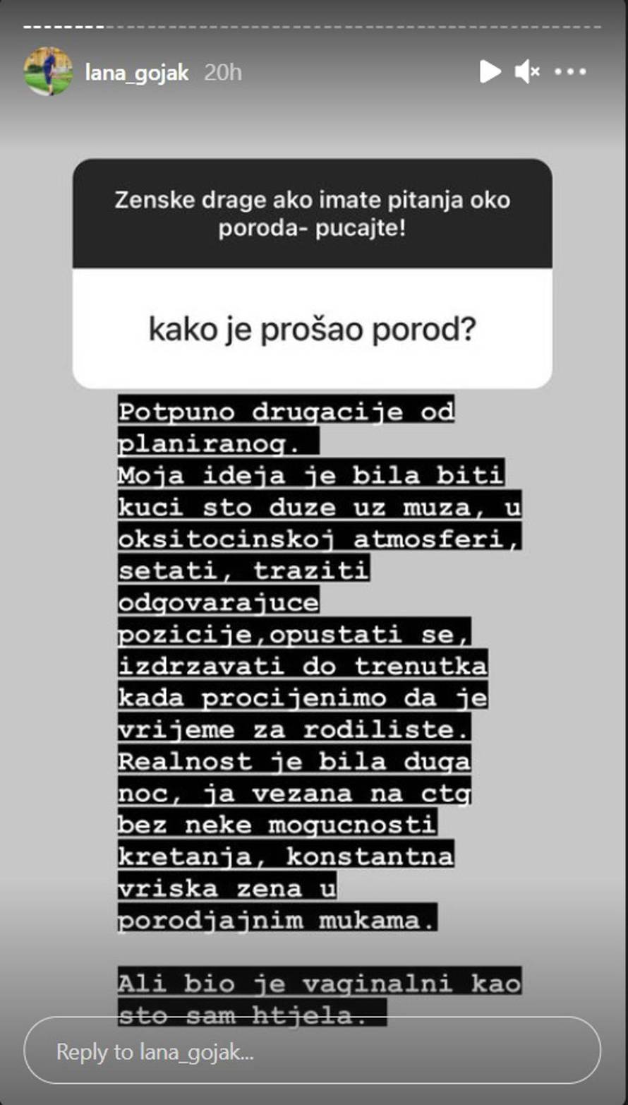 Glumica progovorila o drami nakon poroda: 'Tresla sam se, beba mi je skoro ispala iz ruku'